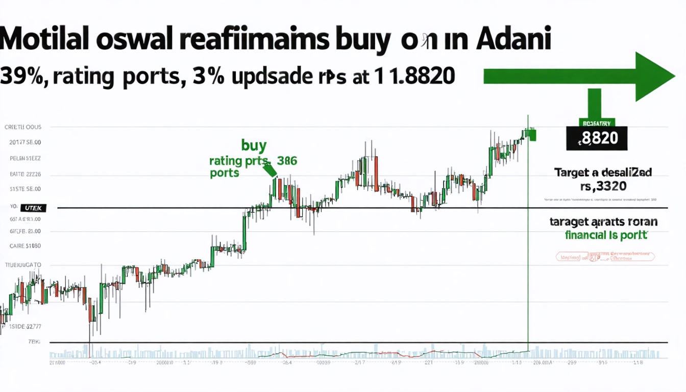 Motilal Oswal Reaffirms Buy on Adani Ports, Targets 39% Upside at Rs 1,820