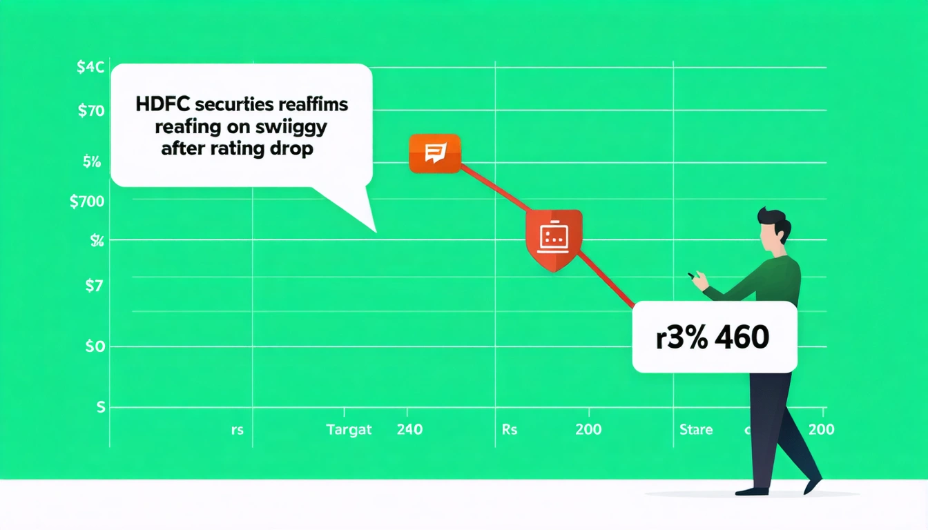 HDFC Securities Reaffirms Buy Rating on Swiggy After 37% Price Drop